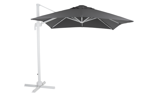 Зонт садовый на боковой опоре "Linz" 250х250 антрацит Brafab