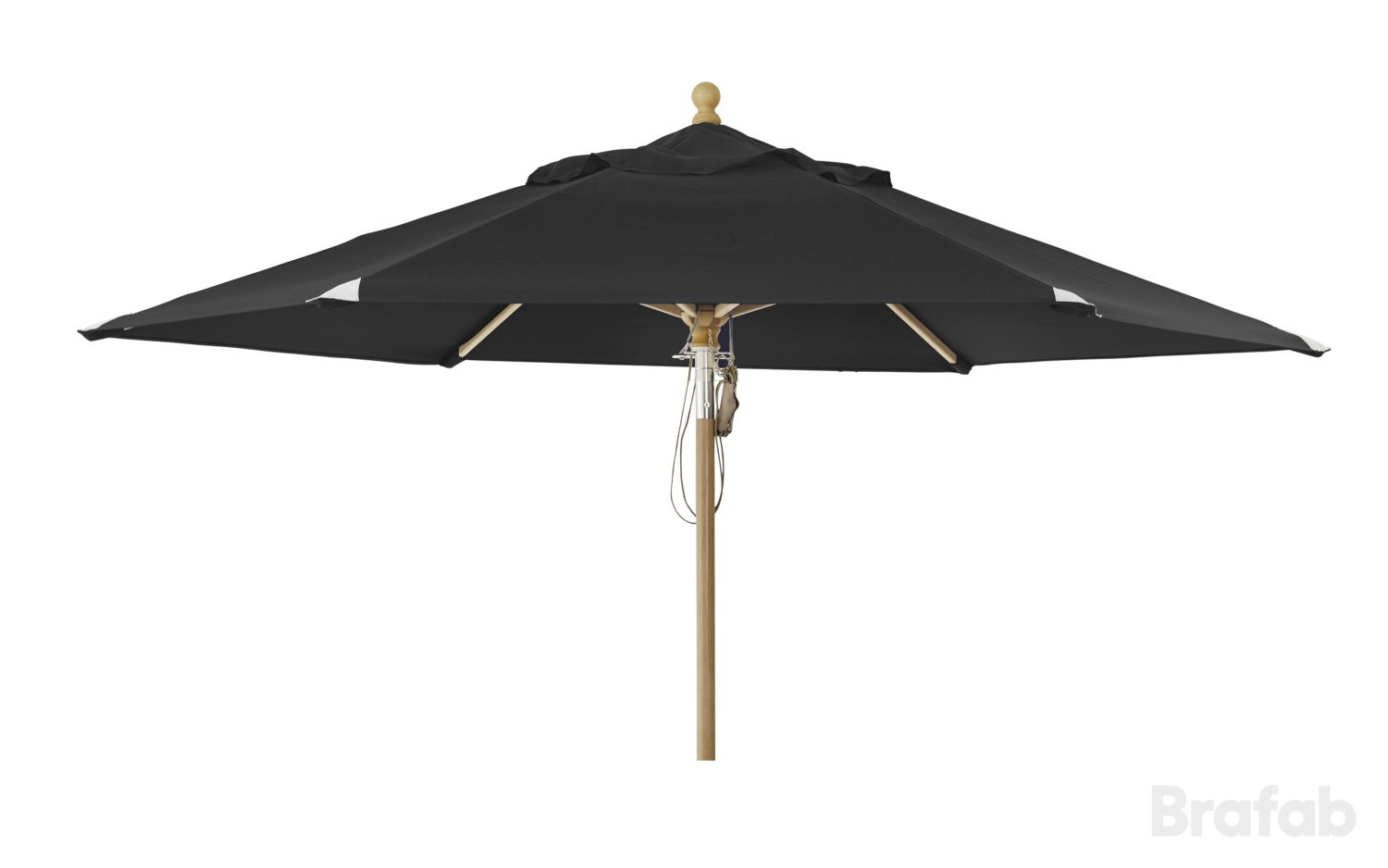Зонт садовый "Parma" D350 черный Brafab