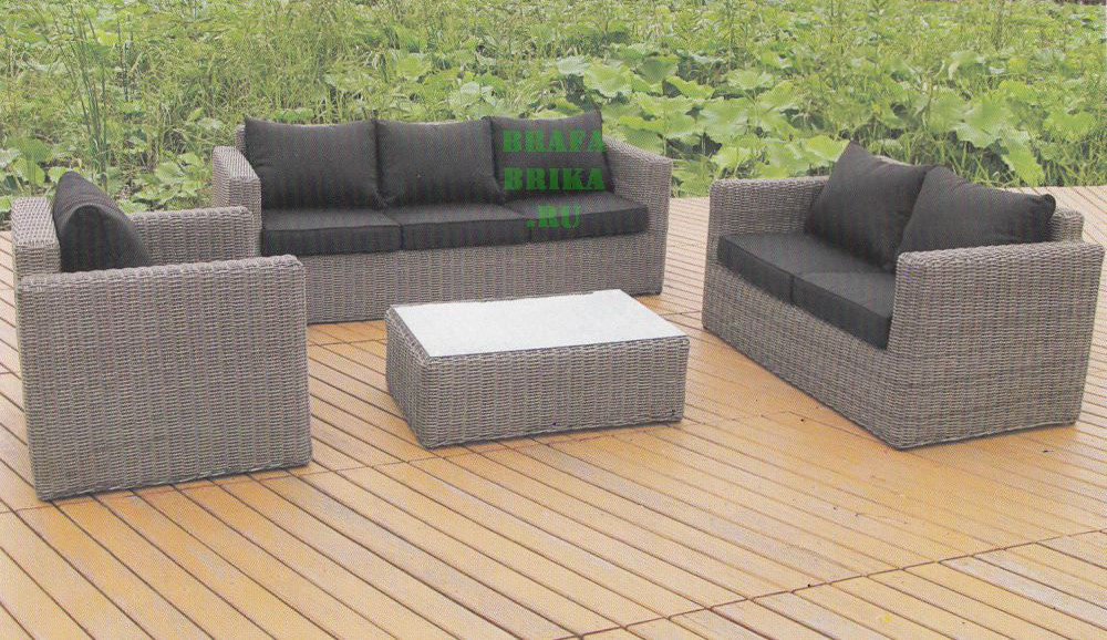 Плетеная мебель  "Milano" Sofa Set
