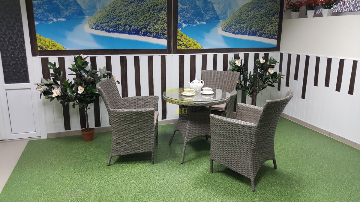 Плетеная мебель "Nina" natur Cafe set