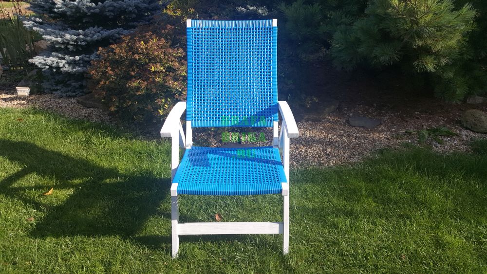 Кресло плетеное "Dream" blue